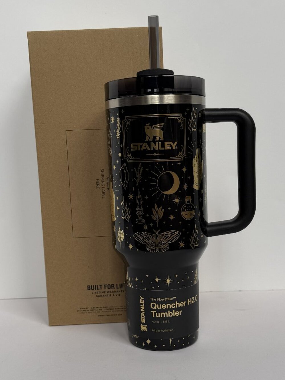 STANLEY Halloween Black Magic 40oz Quencher Tumbler NWT Limited Edition SOLD OUT